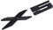JUSTPING Black X5 Logo Abzeichen Emblem Aufkleber Auto Heckkofferaufkleber Kompatibel mit BMW X5 F15 F85 E53 E70 G05 Auto-Styling kompatibel mit BMW Aufkleber Abs (Color Name : B)