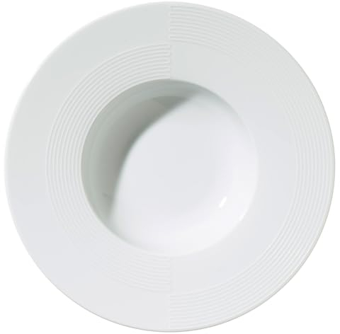 METRO Professional Assiette à pâtes Rupat, Ø 27 cm, blanc, 1 pièce