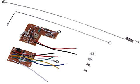 Bassulouda 1 Set 4CH 40 MHz Trasmettitore remoto e Ricevitore bordo con Antenna per DIY RC Auto Robot Parti