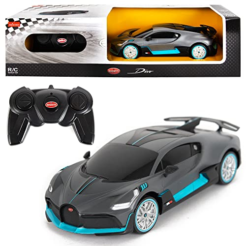 KandyToys Ferngesteuerter Bugatti Divo | 1:24 R/C-Modellauto | Offiziell Lizenziertes Bugatti-Modell | RC-Auto
