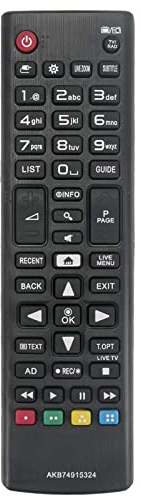 AKB74915324 Replacement Remote Control Applicable For LG Smart TV 32LH590 32LH604 32LH6047 32LH604V 40UH630 40UH630V 43LH590 43LH590 43LH590 49LH590 49LH604 49LH6047 49LH604V 49LH615 49LH630