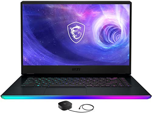 MSI Raider GE66-15 Gaming & Entertainment Laptop (Intel i7-12700H 14-Core, 64GB DDR5 4800MHz RAM, 2x8TB PCIe SSD RAID 0 (16TB), GeForce RTX 3080 Ti, 15.6 240Hz Win 11 Pro)