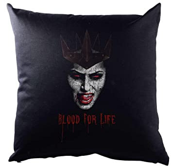 Urban Backwoods Vampire Blood for Life Kissen Dekokissen