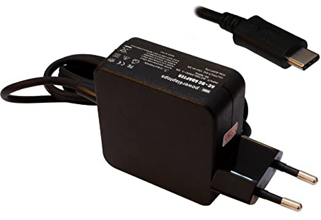 Power4Laptops Adattatore Alimentatore per Portatile Caricabatterie (Spina EU) Compatibile con ASUS Chromebook Detachable CZ1000DVA-L3006