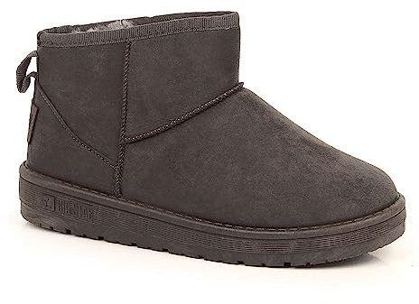 Big Star Gray Snow Boots On The W Int1749c Platform, Schneestiefel für Damen, grau, 37 EU