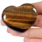 AWARDSEN 45 mm Groß Tigerauge Herz Kristalle Edelsteine Geschenke für Frauen, Reiki Heilsteine Handschmeichler Stein für Valentinstag, Geburtstage, Jahrestag, Muttertag und Thanksgiving Tag