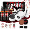 Funnity Halloween Kunstblut Set, Halloween Make Up,Fake Blood ,Halloween Schminke Set , Kunstblut Auswaschbar, für Karneval, Film, Unfug, Simulierte Wunden,Cosplay