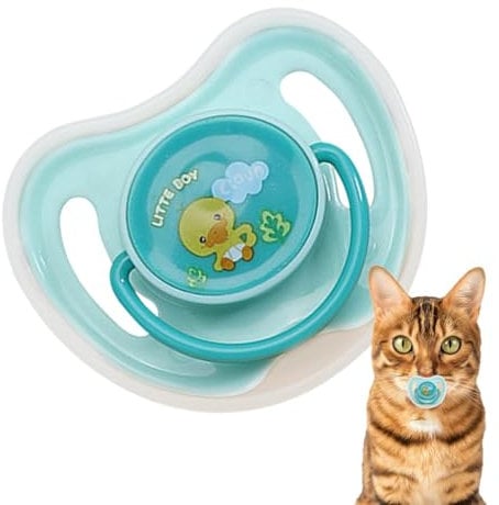 Euyehn Welpenschnuller,Hundeschnuller | Beruhigende Schnuller aus Silikon für Hunde,Tragbares Hundekauspielzeug, Welpenbiss-Trainingsspielzeug für kleine Hunde und Welpen