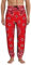 woerexker Herren-Jogginghose, Bandana, Kunst, Rot, Southwestern Workout, Laufen, Baggy-Hose, Stretchhose, Schwarz , 3XL