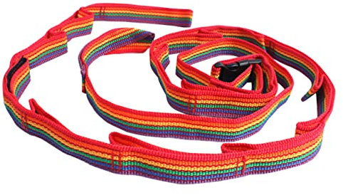 BESPORTBLE Cuerda De Doble Capa para Tender La Tienda Cadena De Colores Ideal para Acampada Exterior