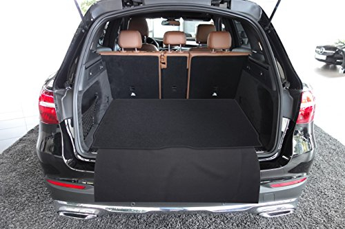 tuning-art 2914 Kofferraummatte passend für Mercedes GLC EQC 09/2015-2022 2-teilig mit Ladekantenschutz