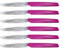 Pedrini 04GD054 Coltelli da Tavola, serie Active Acciaio Inossidabile, 6 coltelli