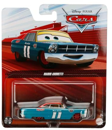 Disney Cars Pixar Die-cast Mario Andretti Vehicle
