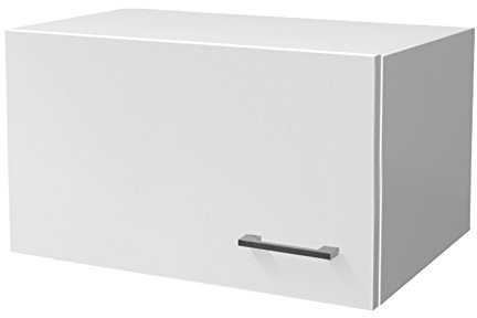 Flex-Well Küchen-Kurzhängeschrank LUCCA | Dunsthängeschrank für Abzugshaube | 1-türig | Breite 60 cm | Weiß