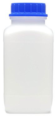 Octopus 1x 2500 ml frascos de Boca Ancha con tapón de Rosca, frascos para Productos químicos, Frasco de Laboratorio