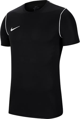 NIKE Unisex Kids Dri-fit Park Sweatshirt, Black/White/White, M EU