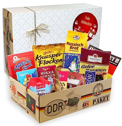 DDR Geschenkset Weihnachten Ost Produkte Geschenke Nikolaus Spezialitätenpaket