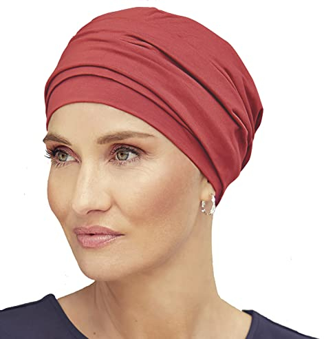 Christine Headwear Damen Nomi Turban Headband, Lipstick Red, Einheitsgröße EU
