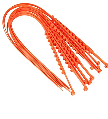 FJZFXKZL Schneeketten, Spikes for Auto Reifen Nieten Anti-Skid Spikes Radketten Winterreifen Spikes Gummi Schneeketten Off Road Set Schlamm Doppelzähne Bodenspur