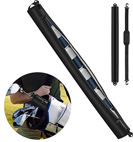 Beer Sleeve 7 Cans Insulated Cooler - Keeps Canned Beverages Cold Golfing, Fits Most Golf Bags