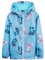 Disney Veste Stitch, Impermeable Enfant Fille, Veste de Pluie Enfant avec Doublure en Polaire, Vêtement Enfant Fille Ado 4-14 Ans (Multicolore, 9-10 Ans)