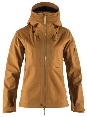 Fjallraven 89600-230 Keb Eco-Shell Jacket W Jacket Women's Chestnut Size XXL