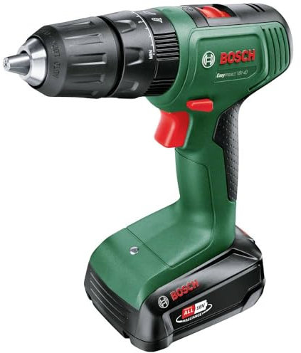 Bosch - Taladro EasyImpact 18V-40 + SystemBox (2 baterías y cargador incluidos)