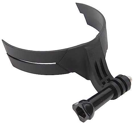 Support de Mentonnière pour Casque de Moto pour Caméra d'action, Support de Fixation de Casque intégré, équipement de Photographie Antidérapant et Anti-secousses pour Appareil