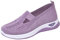 Moonyan Zapatillas ortopédicas para mujer | Mocasines sin cordones para mujer, zapatos ortopédicos antideslizantes para caminar, zapatos casuales, lavanda, 38 EU