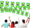 Brasilien Flagge Rechteck Girlande,Brasilien Flagge Girlande,Brasilien Flagge Nationalflagge,Wimpelkette Brasilien Fahnen,Brasilien Banner,Flagge Brasilien Girlande,14X21cm,Länge 5 Meter,20 Stück