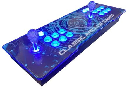 Generic 6296 Retro Arcade Gaming Machine, Classic Arcade Games with 2 Joysticks, USB Connectivity, Compatible with TV Ages