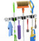 3-H Colgador Escobas Magnético 36cm, Soporte Escobas Pared SUS304 Acero Inoxidable 20KG Carga Colgador Escobas y Fregonas Sin Perforar para Restaurante, Cocina, Baño, Garaje con Tornillos