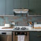 neukids distressed splashback metal rust, bronze blue splashbacks for kitchen, kitchen splashbacks for walls cooker splashback, RV Panels Fireplace Cooker Backsplash 19.5x19.5cmx18PCS