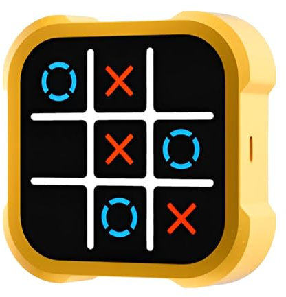 Jeu De Boulon Tic-Tac-Toe, Jeu Électronique De Boulon Tic Tac Toes, Console De Jeu Portable pour Enfant, Jeu De Voyage Portable pour L'éducation, Jeu De Société Fidget Toy pour Et Adultes