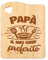 TheGiffter Regalo Papà,Tagliere Cucina Bambù Regalo Papa Compleanno,Idee Regalo Uomo Compleanno Natale Festa Del per Papà 27.5 * 21.5 CM