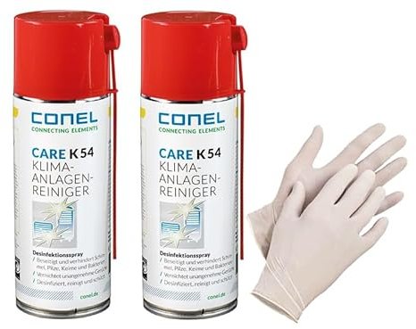 MHB Sparset: 2x Conel Care Klimaanlagenreiniger 400 ml inklussive Einmalhandschuhe
