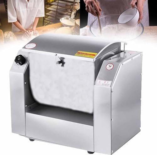 Mixeur alimentaire 1500 W, mixeur à pâte commercial, mixeur électrique sur pied de cuisine, capacité de pétrissage de 8,5 kg, mélangeur à farine, résistant à l'usure, durable, facile à nettoyer