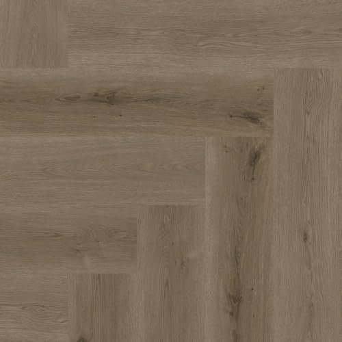 CorEH Lvrh2486 Texas Oak H86 Dark Brown Wood Effect Click Luxury Vinyl Tile - Herringbone(8.0mm LVT), For Domestic & Commercial Use