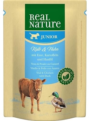 Real Nature Junior Kalb, Huhn, Ente 6x300g