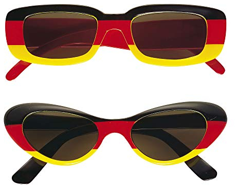 Widmann 6649A - Brille Deutschland, schwarz/rot/gelb