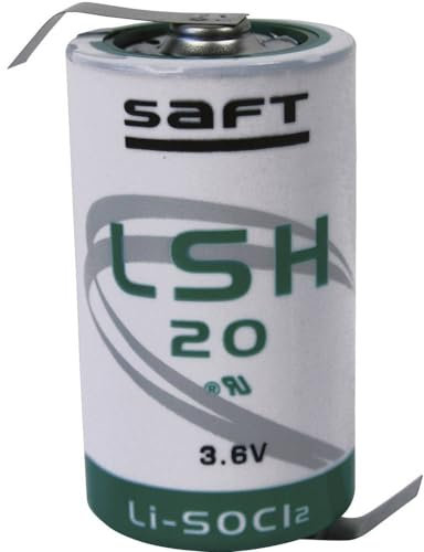 Saft LSH 20 HBG Spezial-Batterie Mono (D) Z-Loetfahne Lithium 3.6V 13000 mAh 1St.