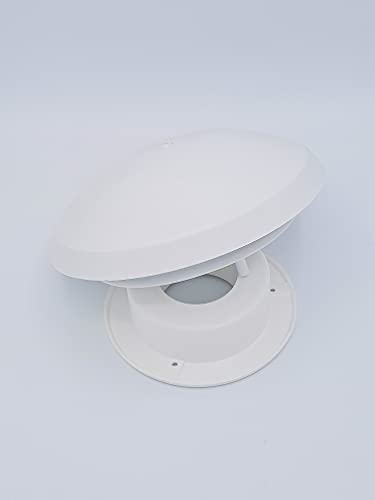 Pilzlüfter ohne Fliegengitter mit ø 60 mm Schlauchanschluss