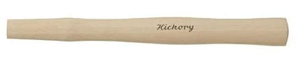 Hammerstiel L.380mm 33,5x20mm f.Hammer 1500g Hicko ry