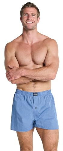 Jockey Men's Everyday Striped Boxer Woven - 2 Pack