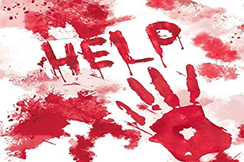 amscan 20 Servietten * Help * für Halloween, Party und Geburtstag // Napkin Party Blut Horror Gruseln, Mittel