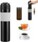 ALLOMN French Press Travel Coffee Maker, Portable Travel Tea Coffee Press Mug 12oz 350ml Vacuum Insulated Travel Mug