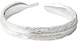 Feder Ohrringe Ring Kette (Feder Ring)