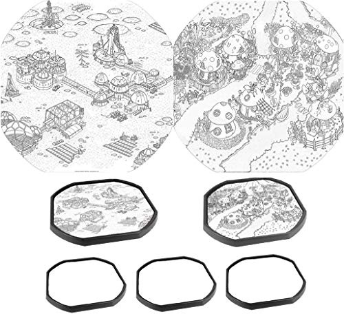 Colour-in Tuff Tray Paper Inserts - 86 x 86 cm | Ideal For Large Tuff Spot Play Tray - Play Tray Not Included