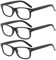 Suertree Lesebrille 3 Pack Leicht Leser Scharnier Augenoptik Brille Lesehilfe für Damen Herren 2.0x