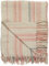Plaid Creme m/Coral Sands und grau Streifen von Ib Laursen
